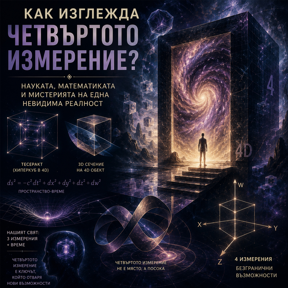 Физика kak izglejda chetvyrtoto izmerenie