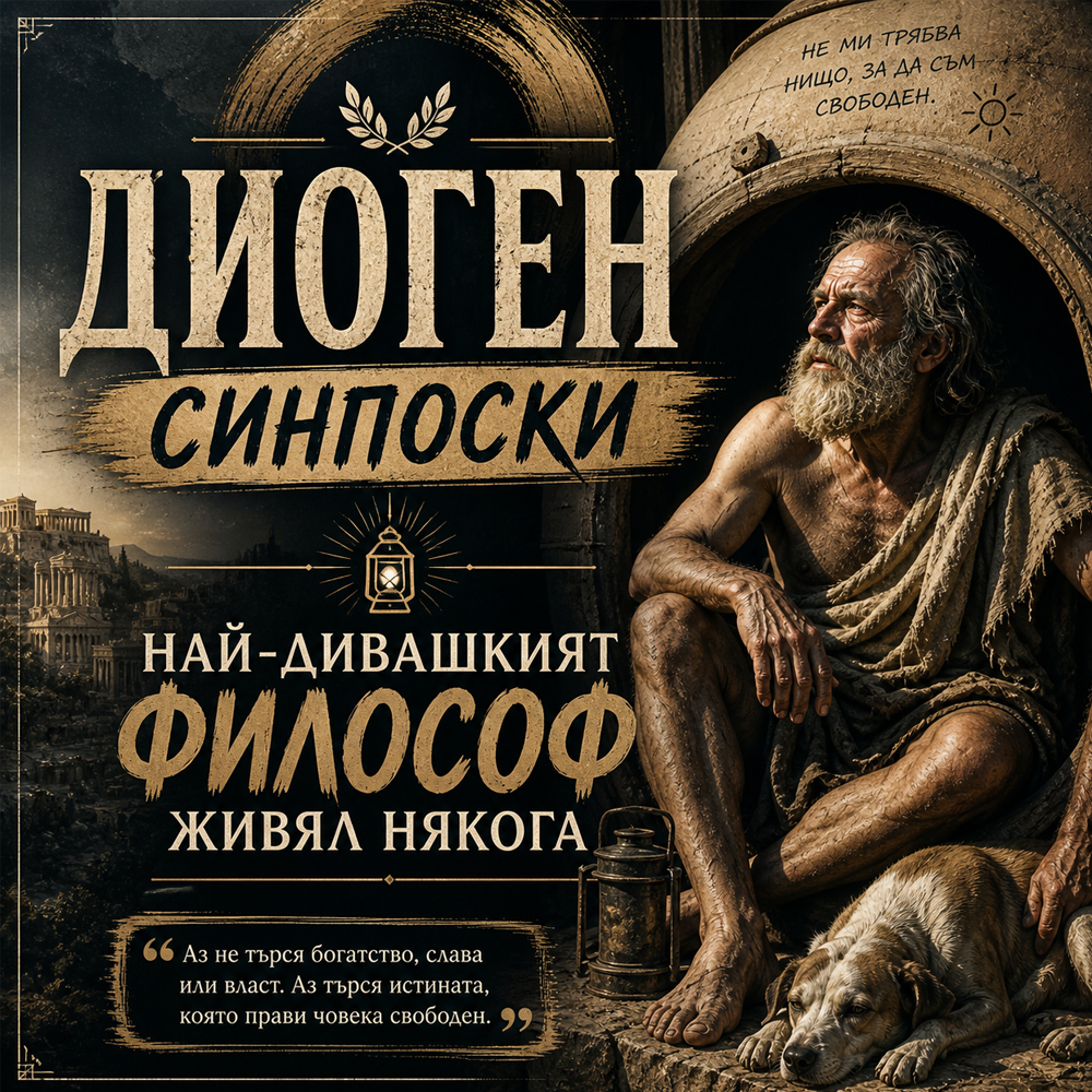 Диоген Синпоски - най-дивашкият философ живял някога Diogen Sinopski Nai Divashkiqt Filosof Jivql Nqkoga