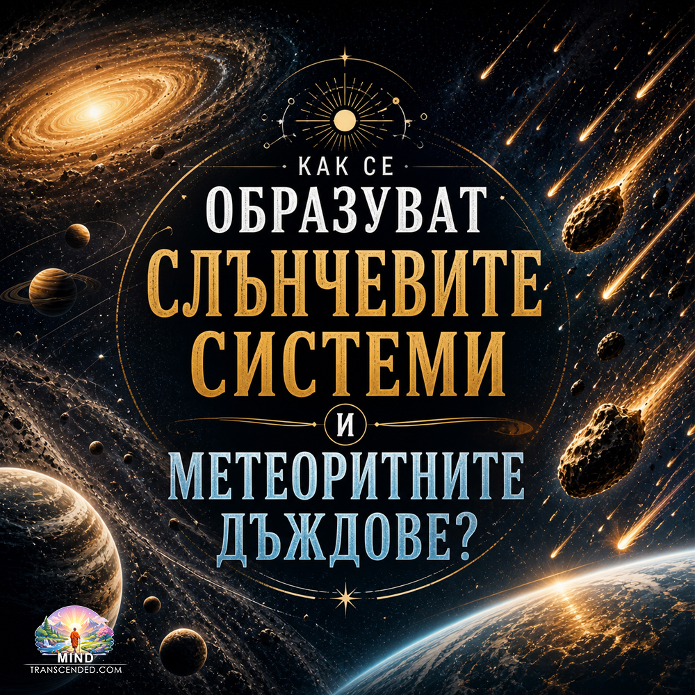 Как се образуват слънчевите системи и метеоритните дъждове? Kak Se Obrazuvat Slynchevite Sistemi I Meteoritnite Dyjdove