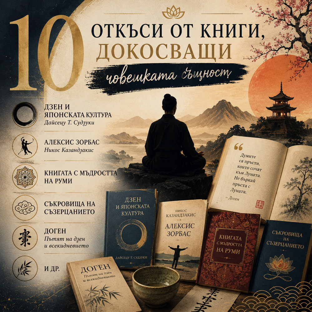 10 otkysa ot knigi dokosvashti choveshkata syshtnost