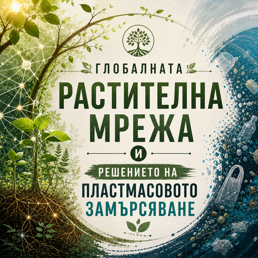Глобалната растителна мрежа и решението на пластмасовото замърсяване Globalnata Rastitelna Mreja I Reshenieto Na Plastmasovoto Zamyrsqvane