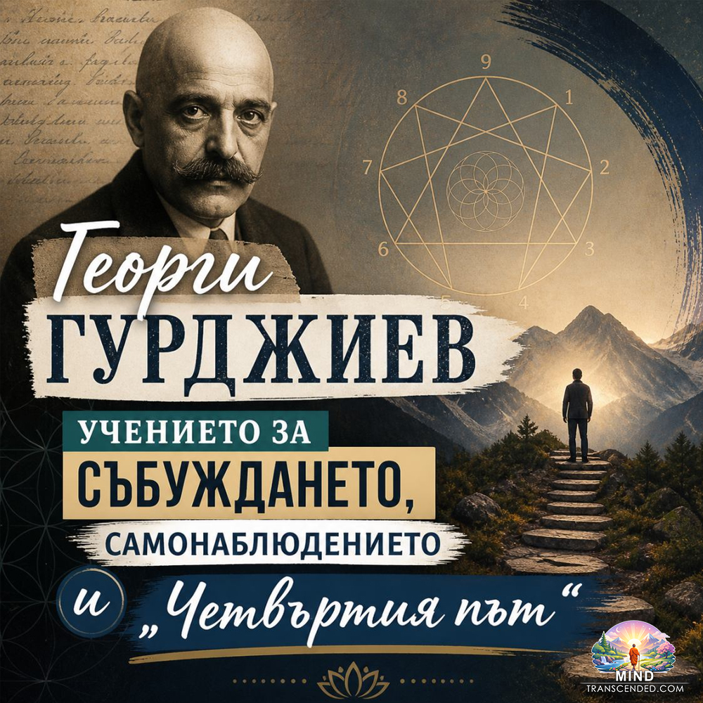 Георги Гурджиев: учението за събуждането, самонаблюдението и „Четвъртия път“ Georgi Gurdjieff Uchenieto Za Sybujdaneto Samonabludenieto I Chetvyrtiqt Pyt