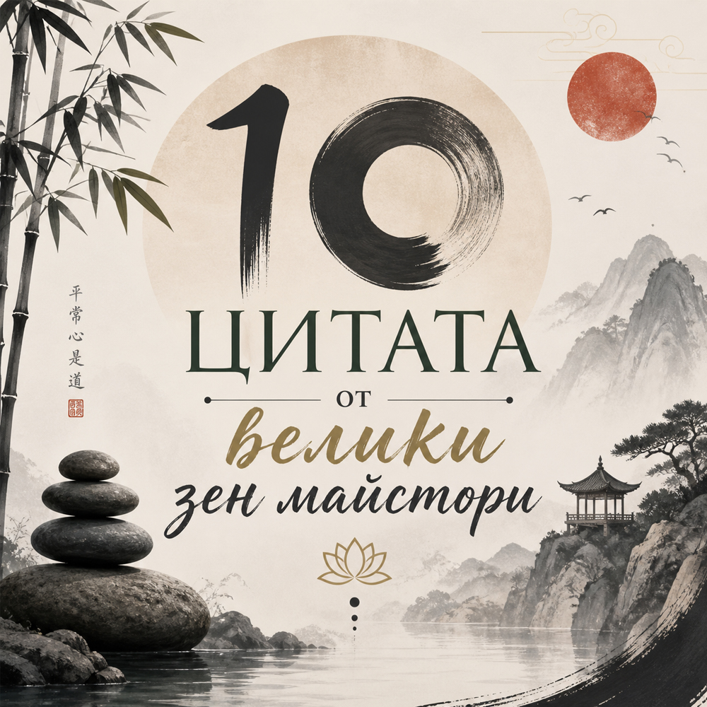 10 Цитата от велики зен майстори 10 Citata Ot Veliki Zen Maistori