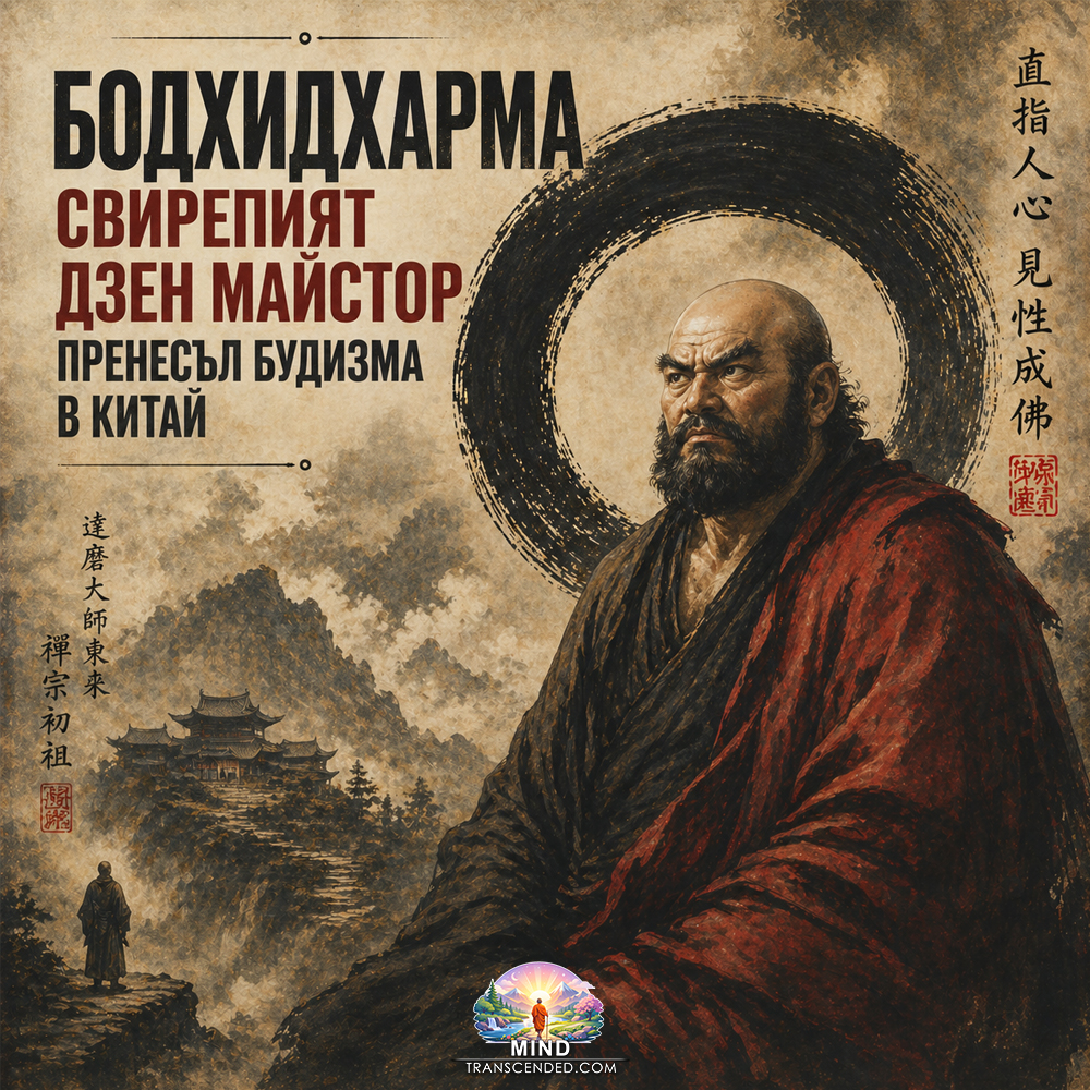 Бодхидхарма - Свирепият дзен майстор пренесъл будизма в Китай Bodhidharma Svirepiqt Dzen Maistor Prenesyl Budizma V Kitai