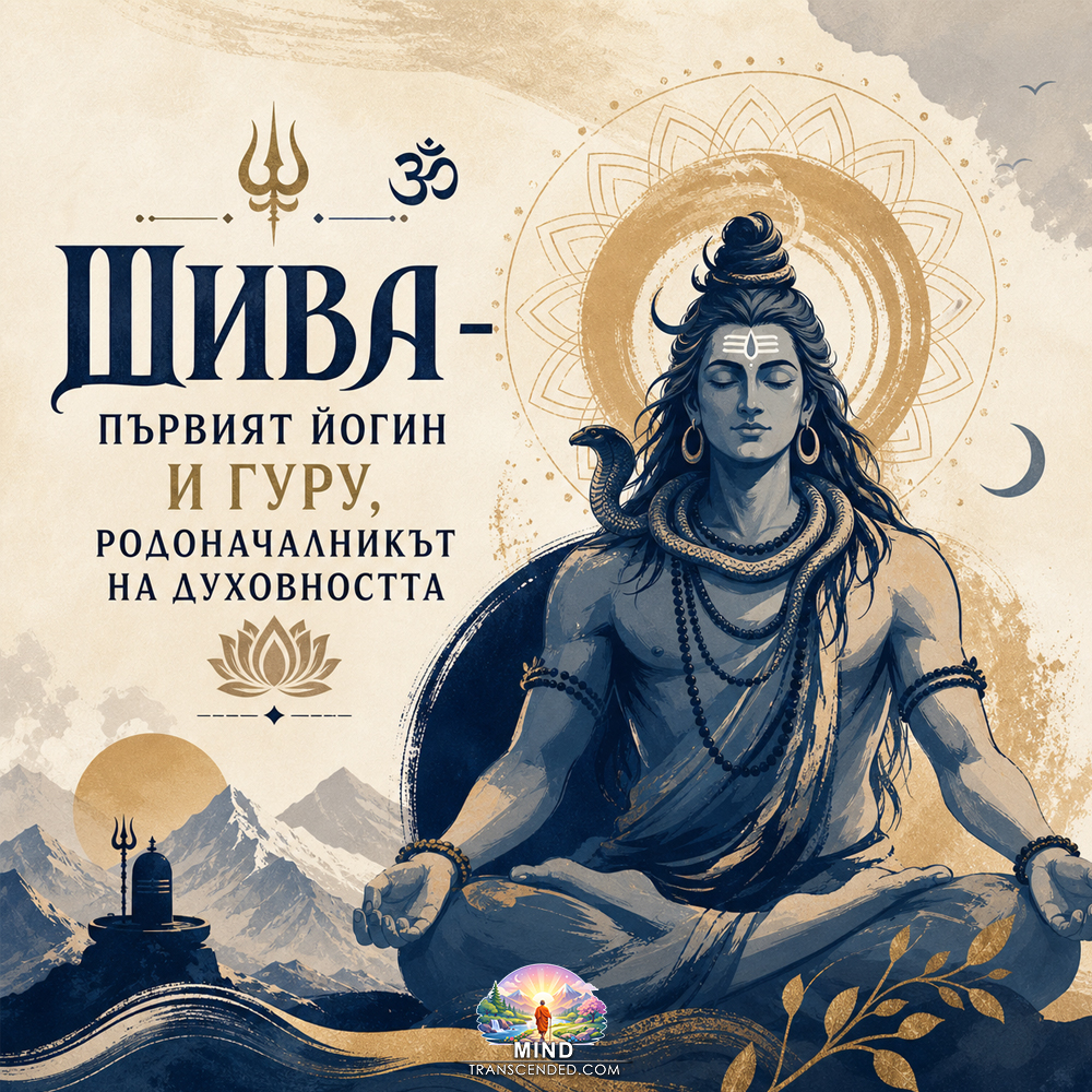 Шива - Първият йогин и гуру, родоначалникът на духовността Shiva Pyrviqt Yogin I Guru Rodonachalnikyt Na Duhovnostta