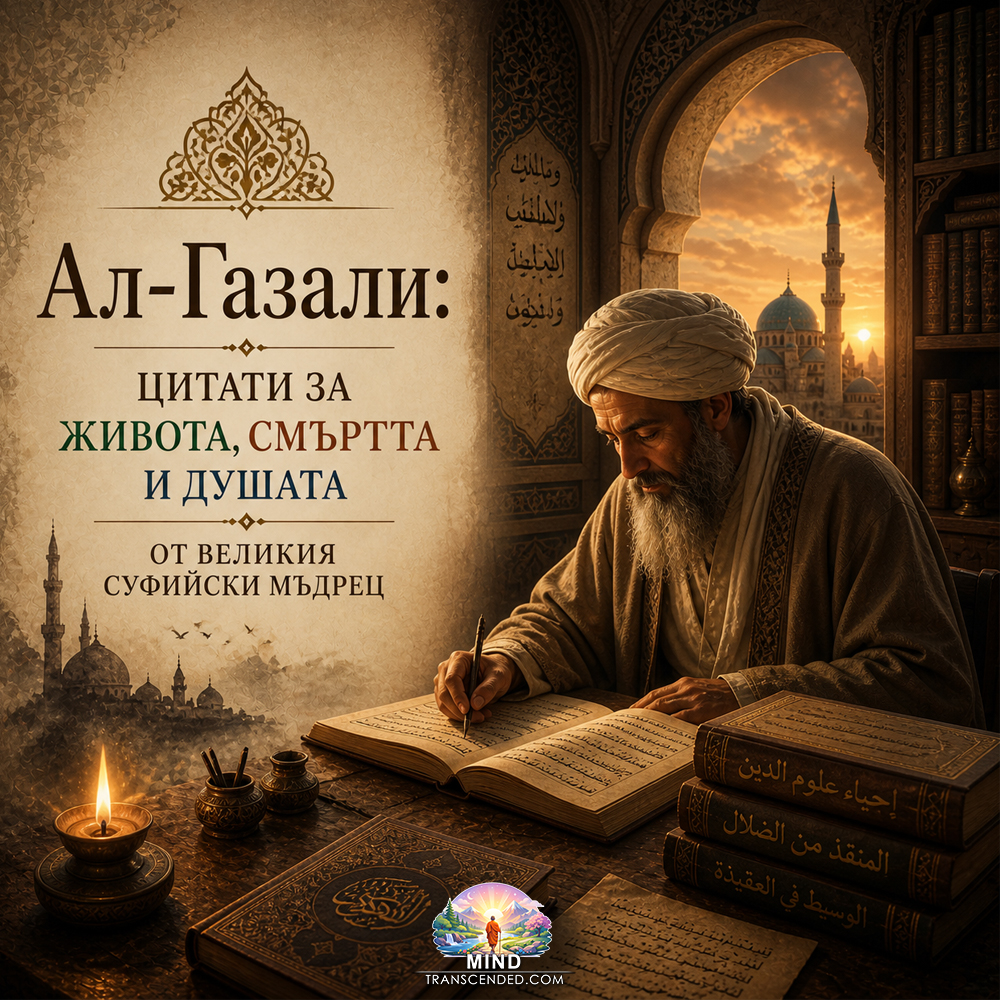 Ал-Газали: цитати за живота, смъртта и душата от великия суфийски мъдрец Algazel Al Gazali Citati Jivot Smurt Sufi Maistor