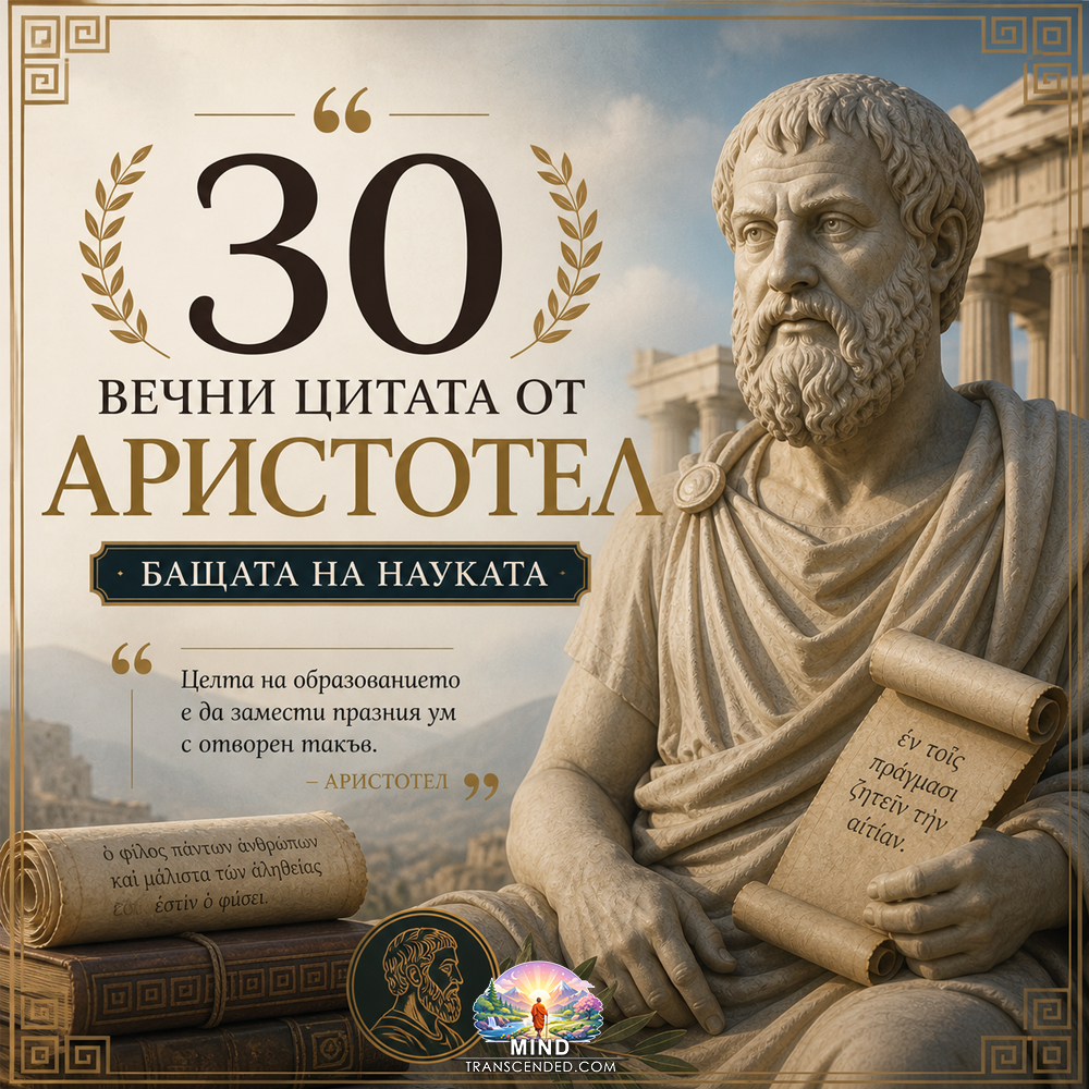 30 Вечни цитата от Аристотел - бащата на науката 30 Vechni Citata Bashtata Naukata Aristotel