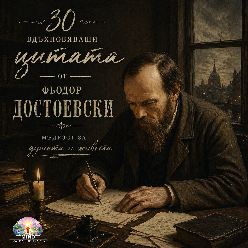 30 вдъхновяващи цитата от Фьодор Достоевски - мъдрост за душата и живота 30 Vduhnovqvashti Citata Fyodor Dostoevsky Mydrost Dushata Jivota