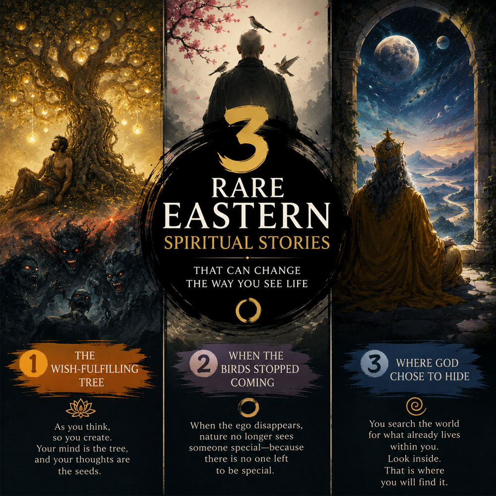 3 Rare Eastern Spiritual Stories That Can Change the Way You See Life 3 rare eastern spiritual stories that can change the way you see life