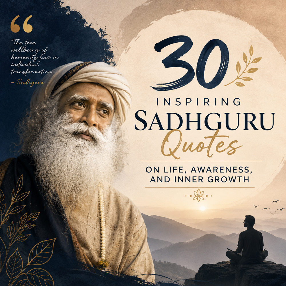 30 Inspiring Sadhguru Quotes on Life, Awareness, and Inner Growth 30 inspiring sadhguru quotes on life awareness and inner growth