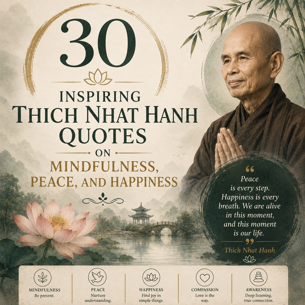 30 Inspiring Thich Nhat Hanh Quotes on Mindfulness, Peace, and Happiness 30 inspiring thich nhat hanh quotes on mindfulness peace and happiness