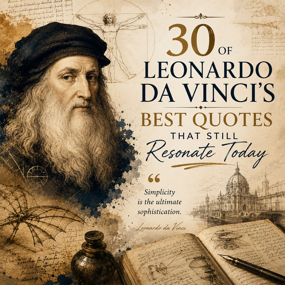 30 of leonardo da vincis best quotes that still resonate today