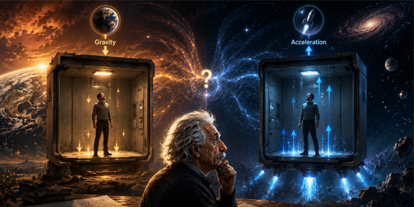 the elevator thought experiment