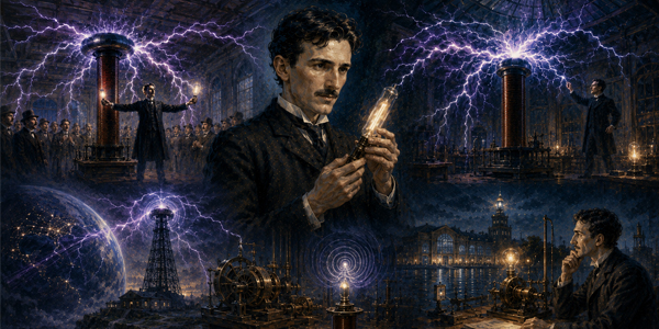 the tesla coil and the dream of wireless energy