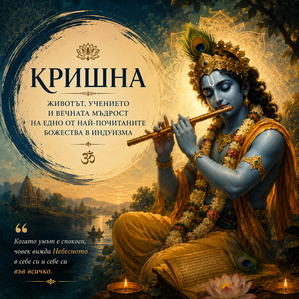 jivotyt uchenieto i vechnata mydrost na krishna