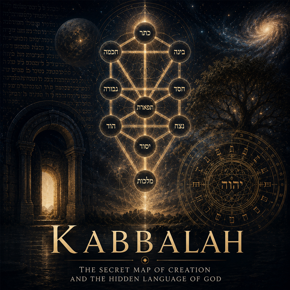 kabbalah the secret map of creation and the hidden language of god
