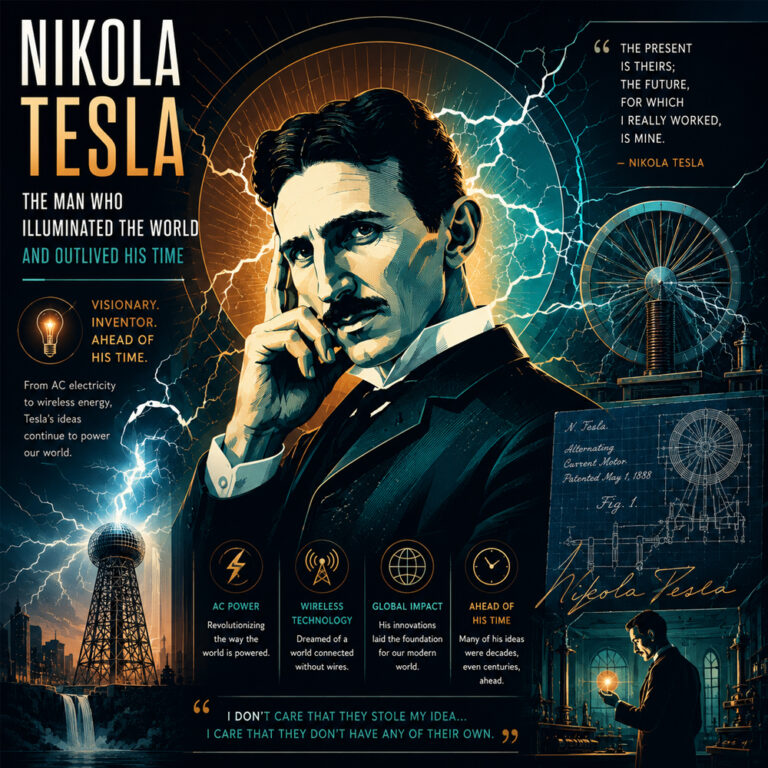 Nikola Tesla – The Man Who Illuminated the World and Outlived His Time ...