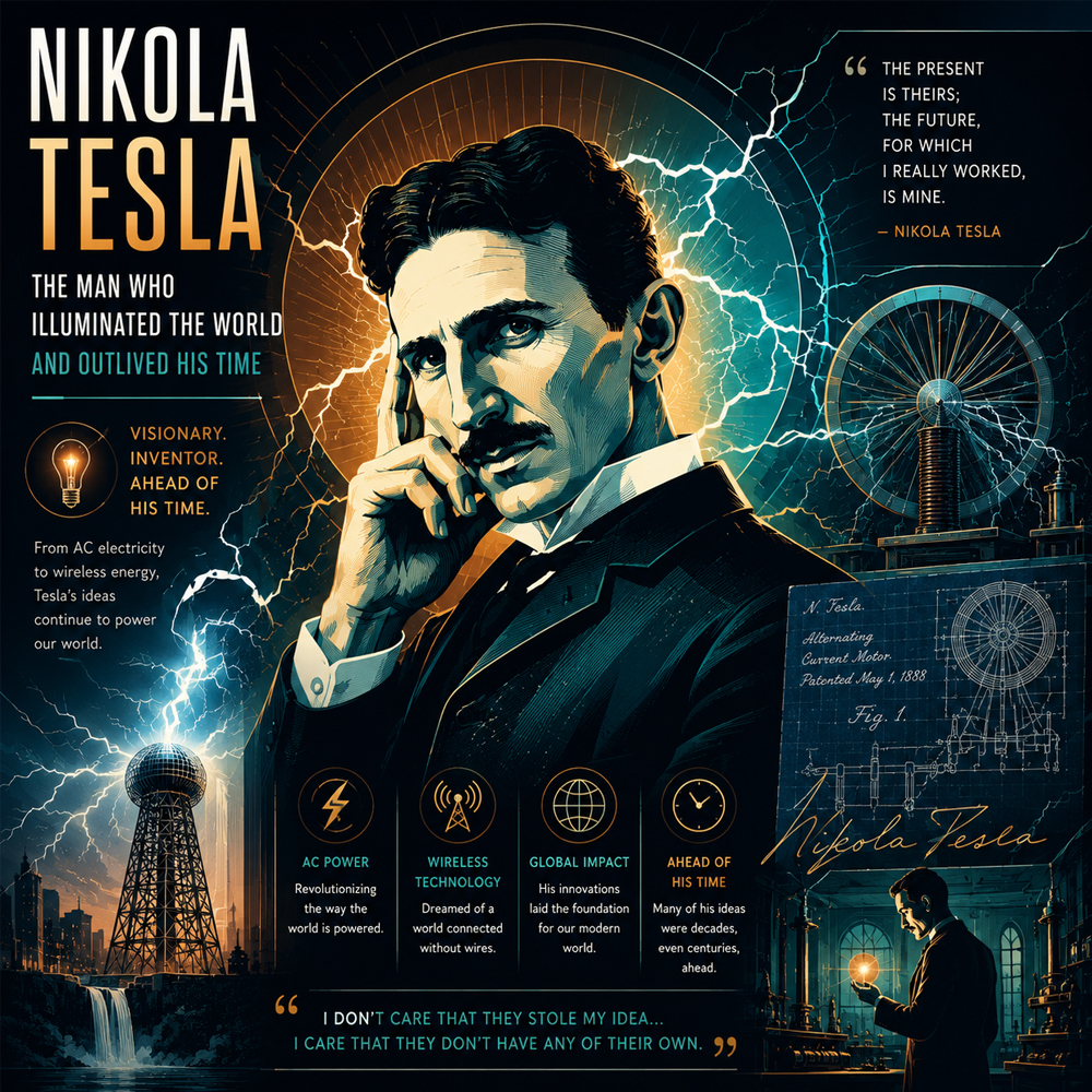 nikola tesla the man who illuminated the world and outlived his time