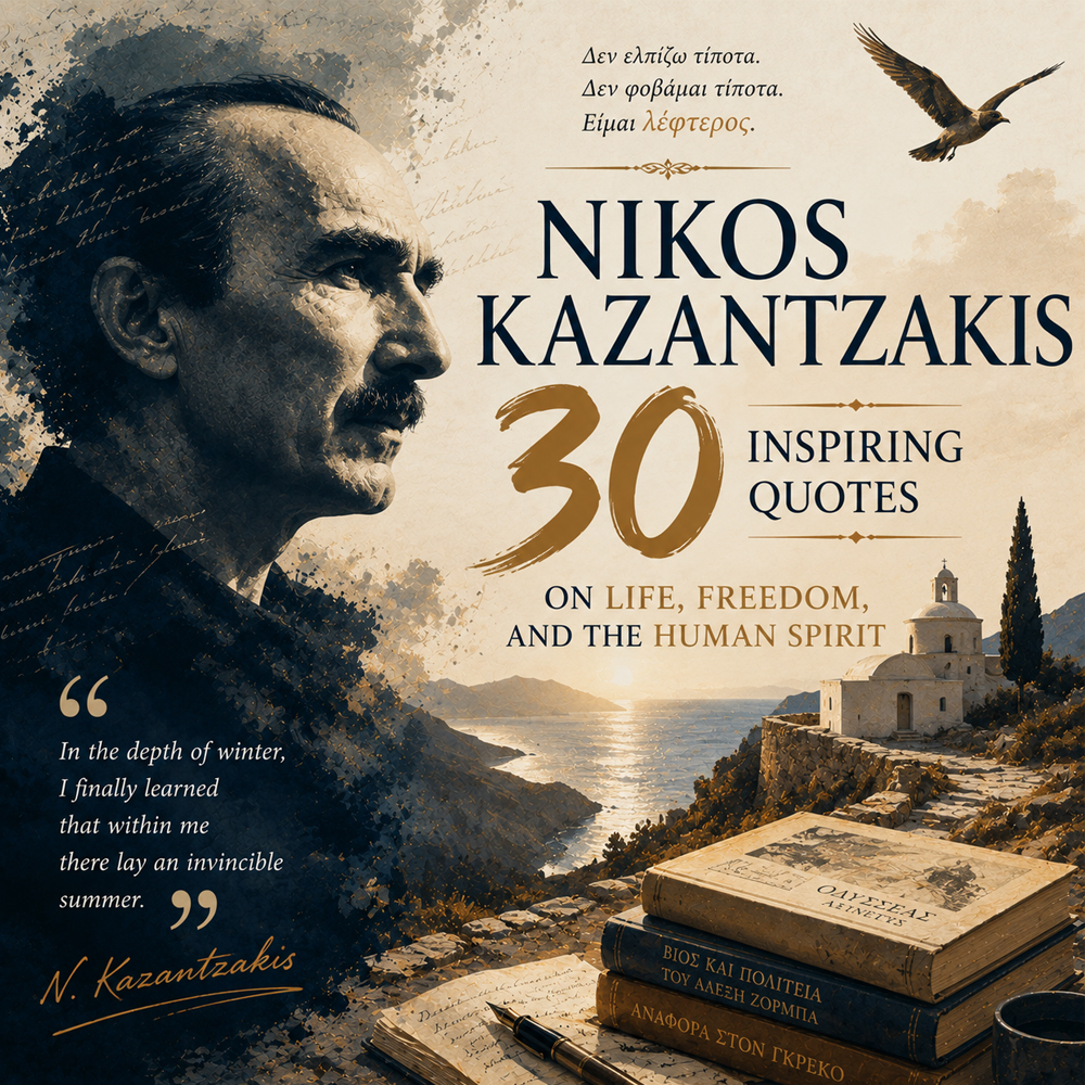 nikos kazantzakis 30 inspiring quotes on life freedom and the human spirit