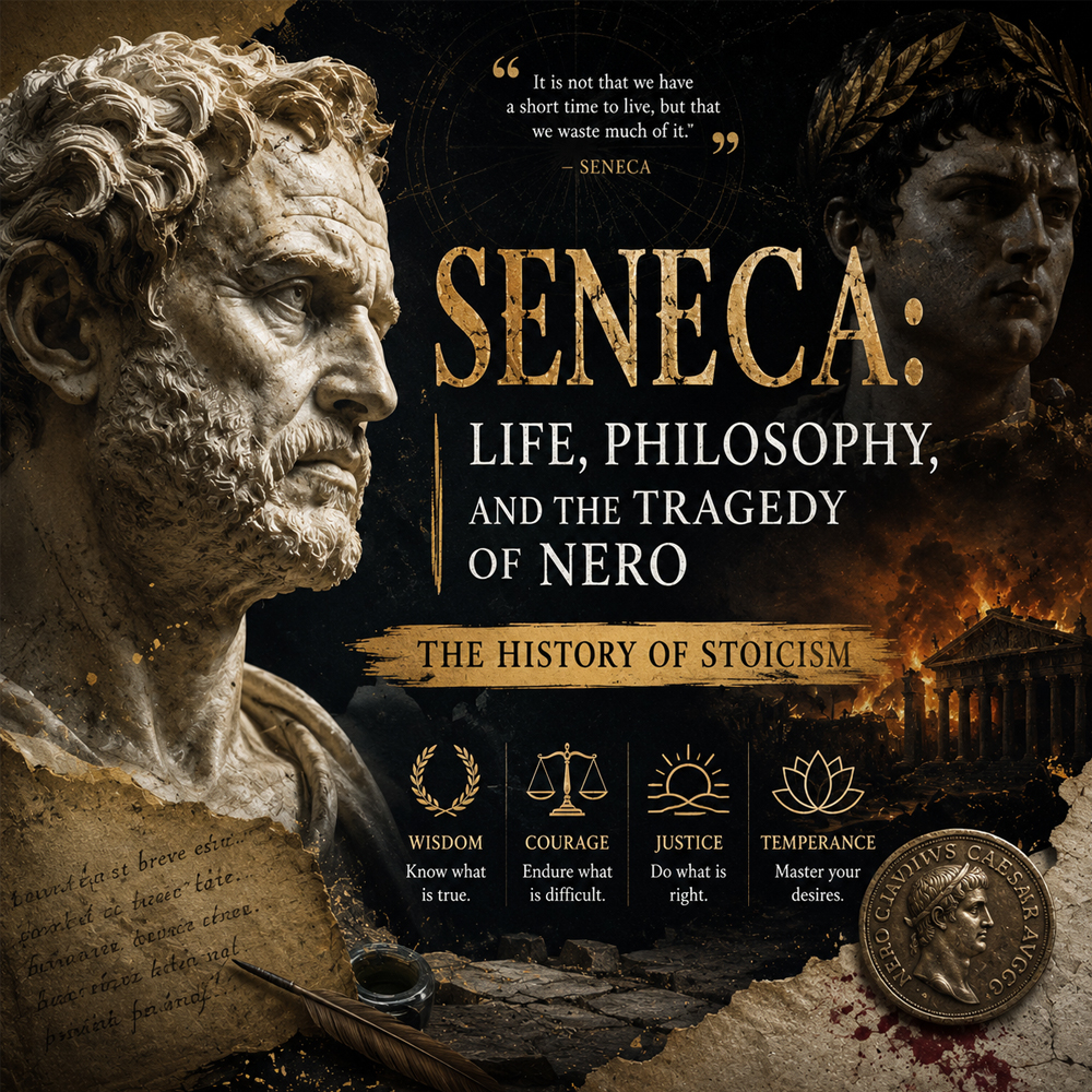 seneca life philosophy and the tragedy of nero the history of stoicism