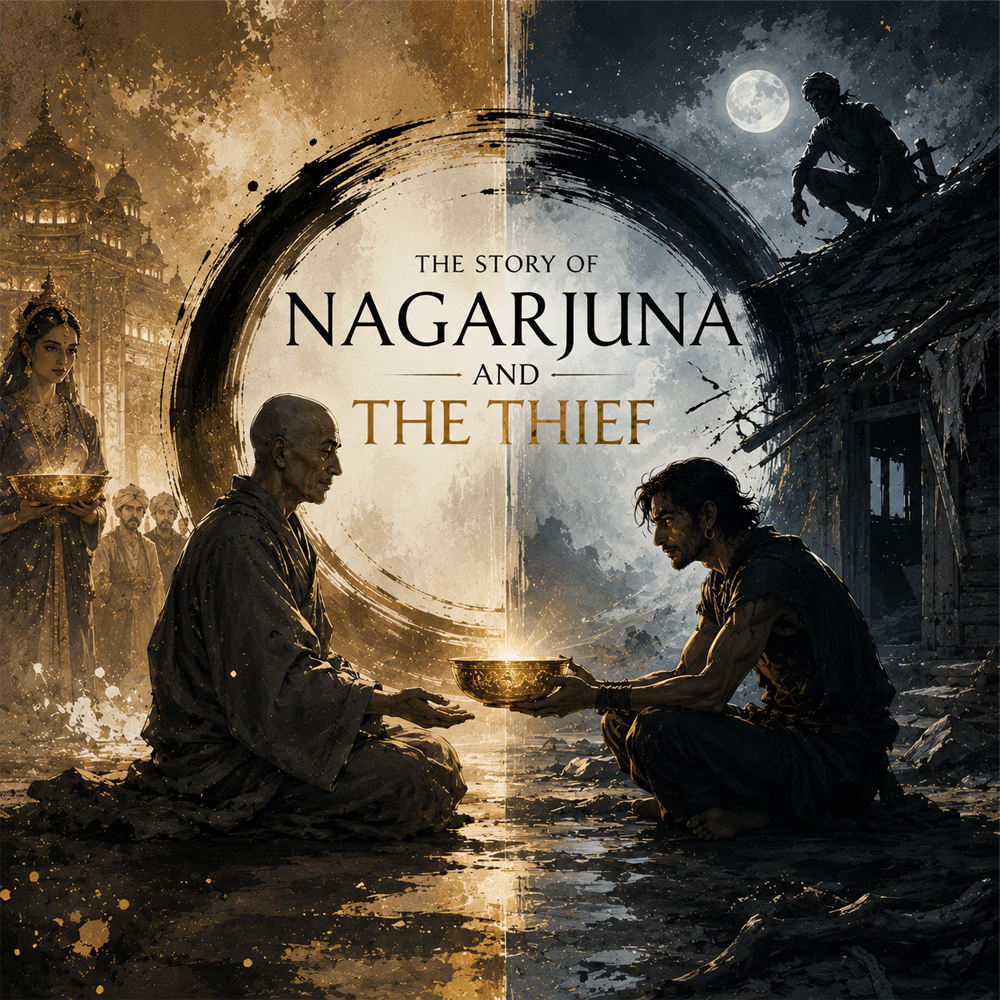 the story of nagarjuna and the thief