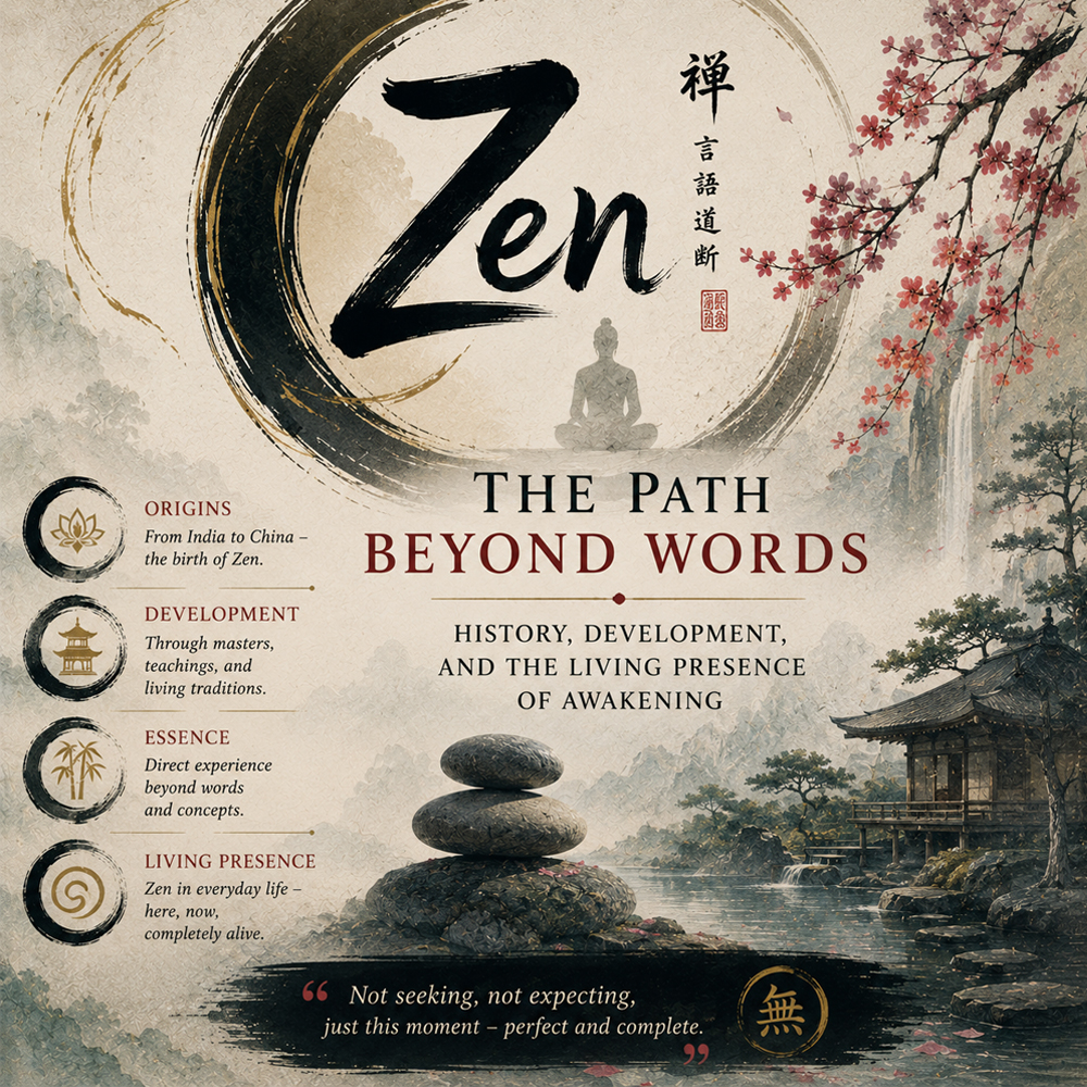 zen the path beyond words history development and the living presence of awakening