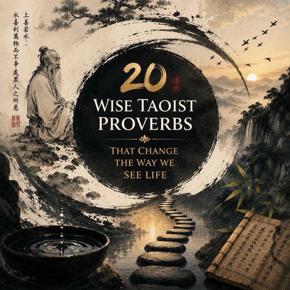 20 Wise Taoist Proverbs That Change the Way We See Life 20 wise taoist proverbs that change the way we see life