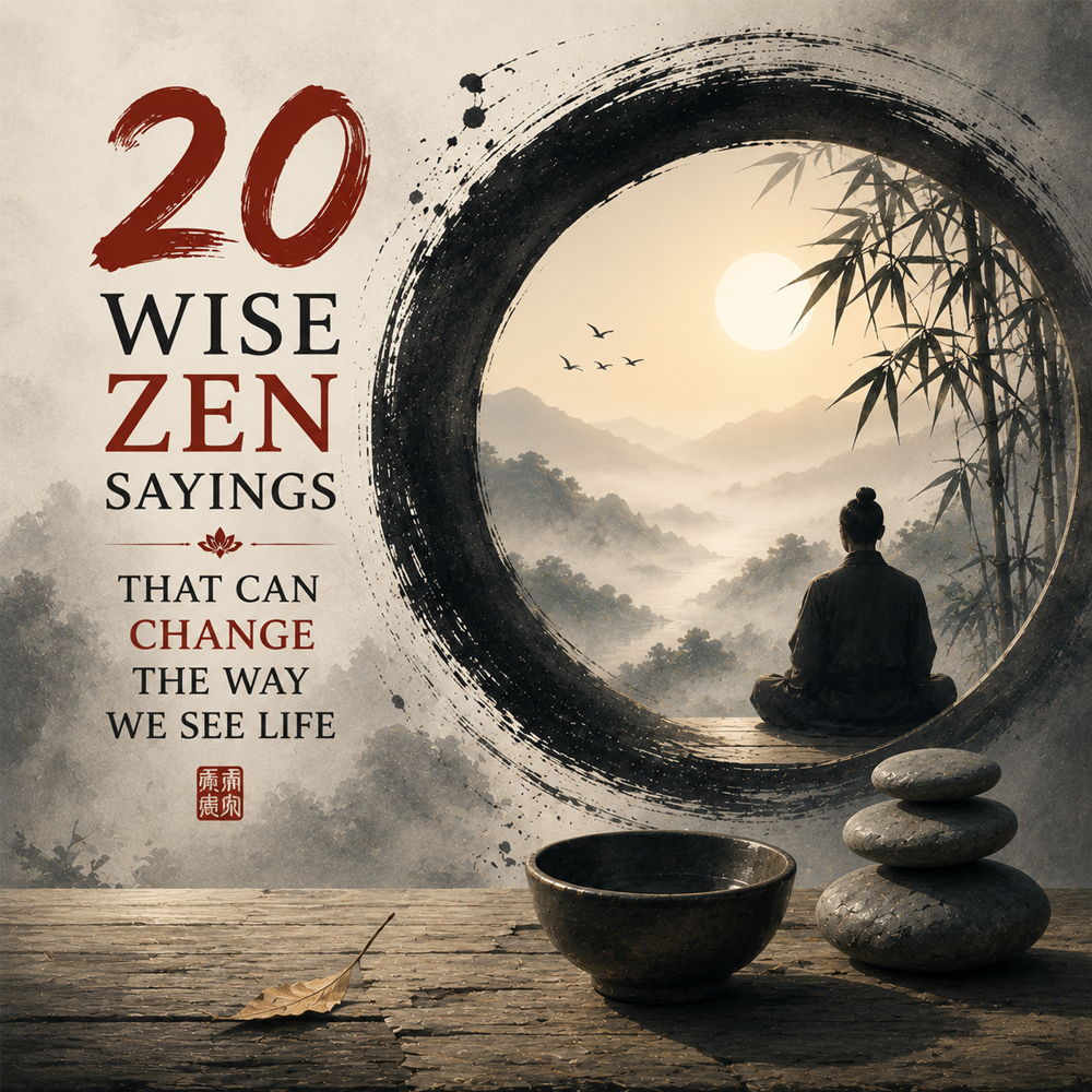 20 Wise Zen Sayings That Can Change the Way We See Life 20 wise zen sayings that can change the way we see life