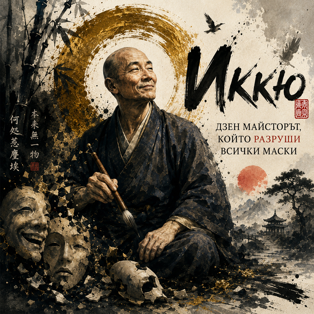 Иккю Соджун - дзен майсторът, който разруши всички маски ikkyu sojun zen maistoryt koito razrushi vsichki maski