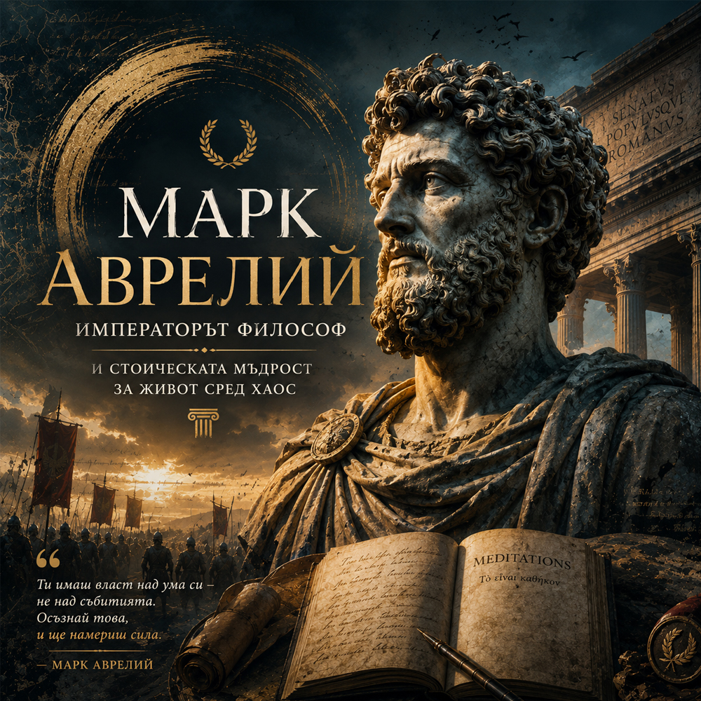 Марк Аврелий: императорът философ и стоическата мъдрост за живот сред хаос mark avrelii imperatoryt filosof i stoicheskata mydrost