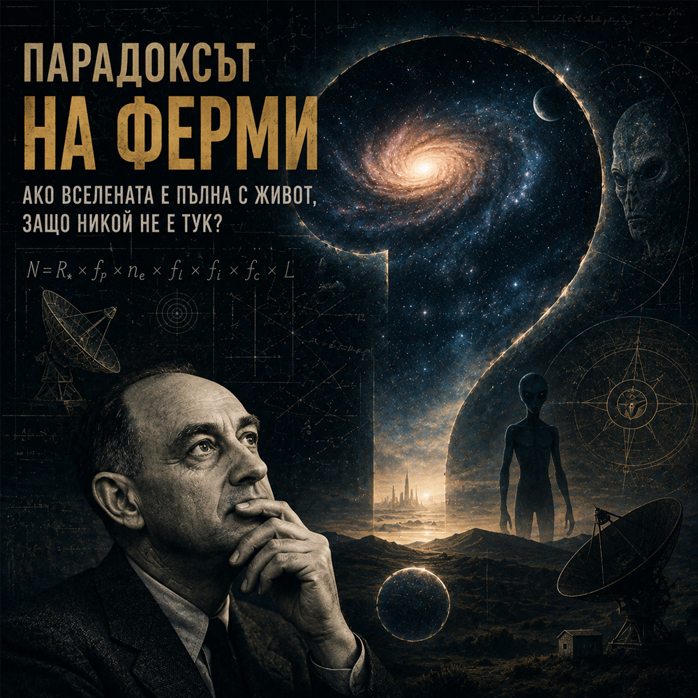 Начало paradoksyt na fermi ako vselenata e pylna s jivot zashto nikoi ne e tuk