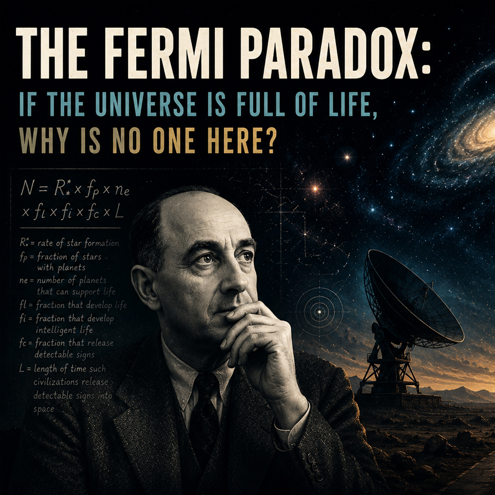 The Fermi Paradox: If the Universe Is Full of Life, Why Is No One Here? the fermi paradox if the universe is full of life why is no one here