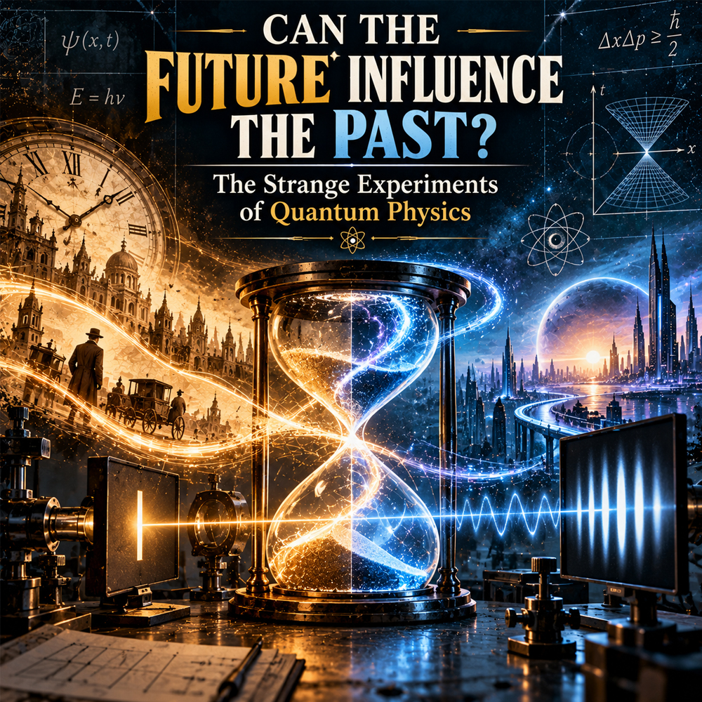 Can the Future Influence the Past? The Strange Experiments of Quantum Physics can the future influence the past the strange experiments of quantum physics