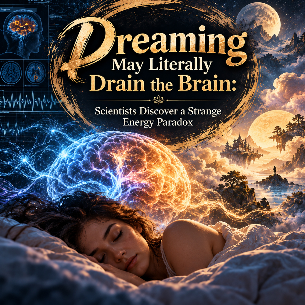 Dreaming May Literally Drain the Brain: Scientists Discover a Strange Energy Paradox dreaming may literally drain the brain scientists discover a strange energy paradox