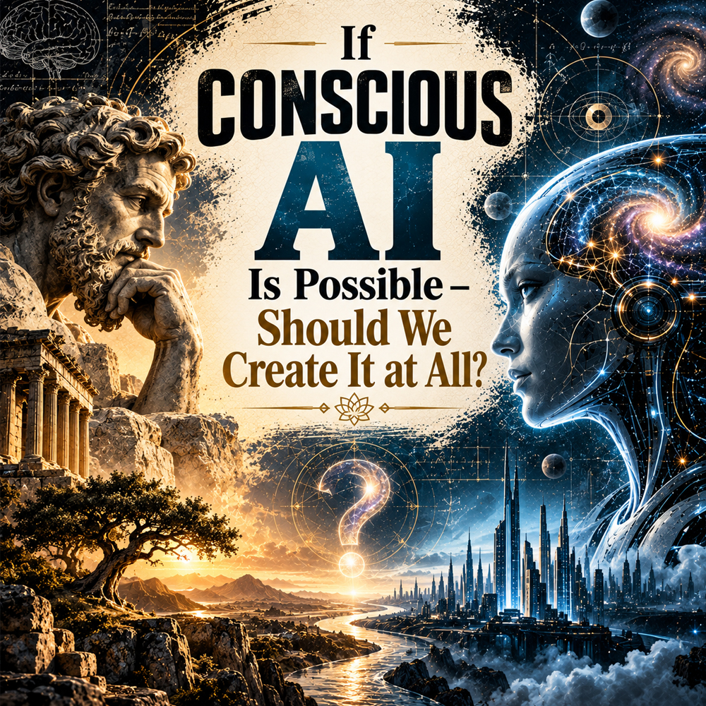 If Conscious AI Is Possible - Should We Create It at All? if conscious ai is possible should we create it at all