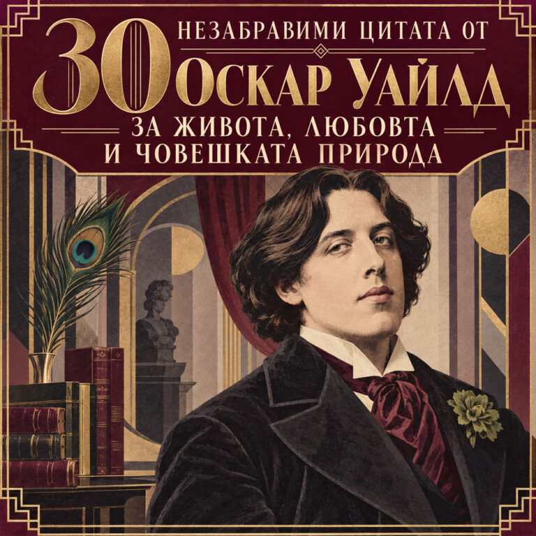30 незабравими цитата от Оскар Уайлд за живота, любовта и човешката природа