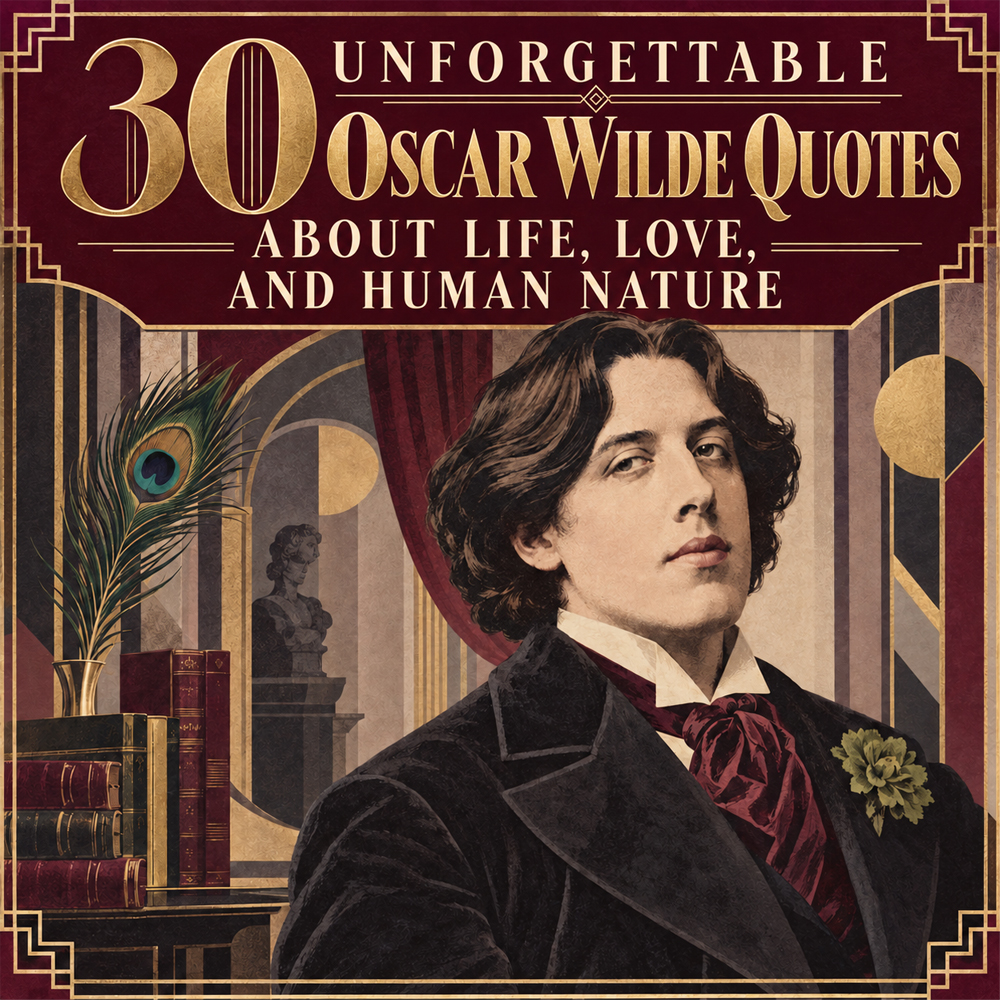 30 unforgettable oscar wilde quotes about life love and human nature
