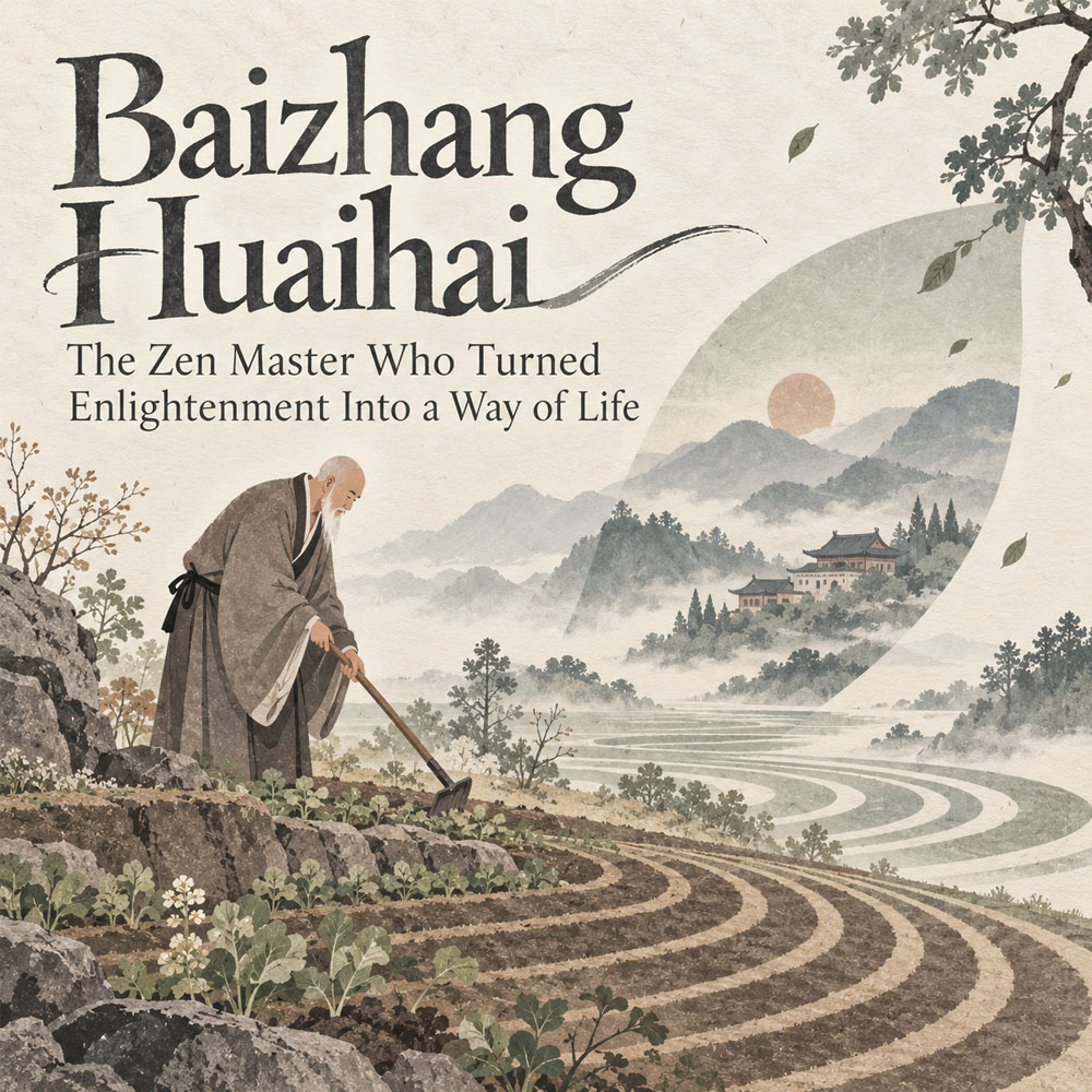 Baizhang Huaihai – The Zen Master Who Turned Enlightenment Into a Way of Life