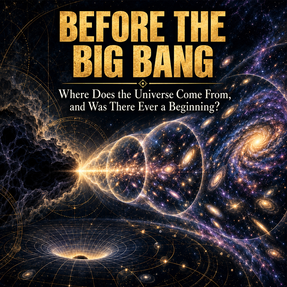 before the big bang where does the universe come from and was there ever a beginning