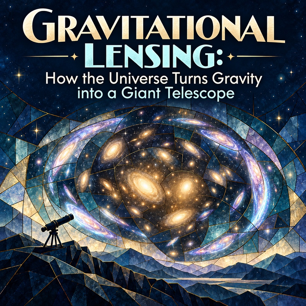 gravitational lensing how the universe turns gravity into a giant telescope