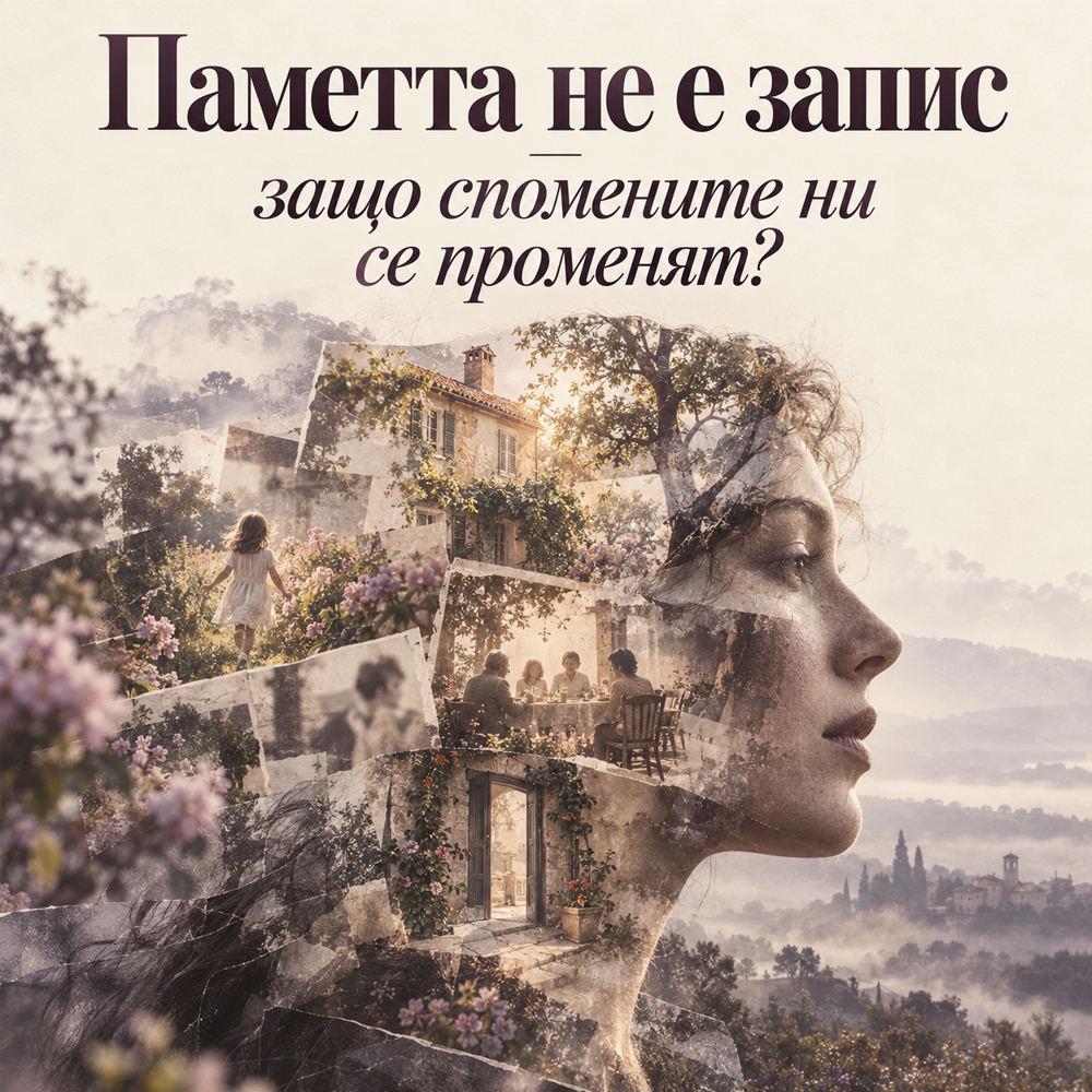 Паметта не е запис – защо спомените ни се променят?