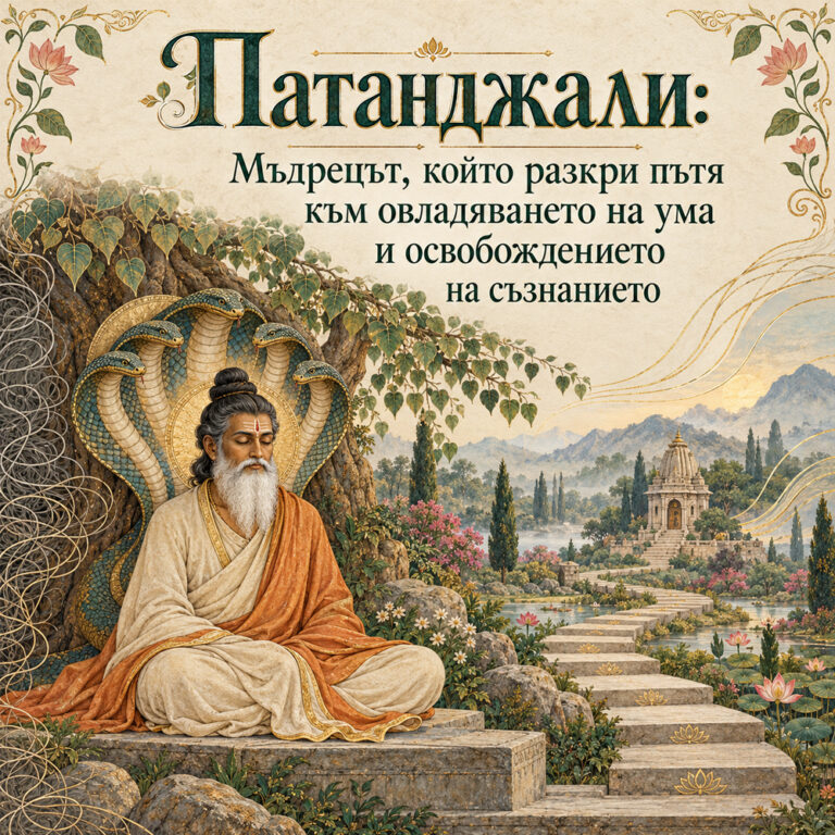 Патанджали: Мъдрецът, който разкри пътя към овладяването на ума и освобождението на съзнанието