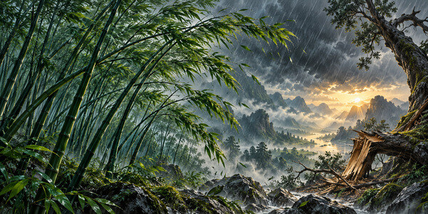The Tree That Would Not Bend and the Bamboo That Survived