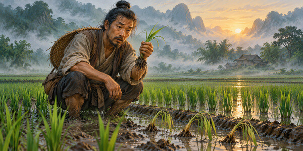 The Farmer Who Wanted His Rice to Grow Faster