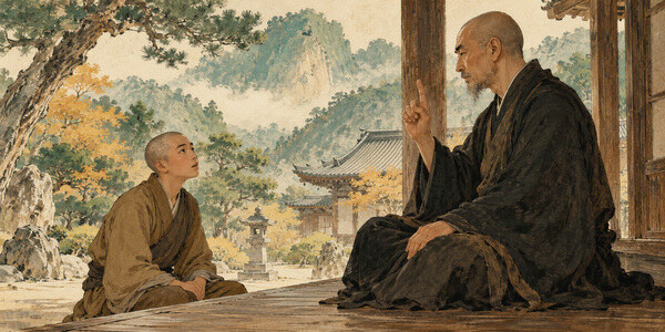 The Zen Master Who Answered with One Finger
