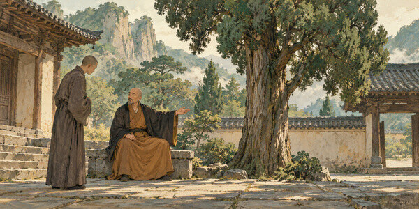 The Cypress Tree in the Courtyard: The Answer Standing Before Your Eyes