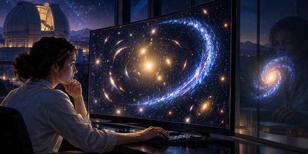 Can a Gravitational Lens Distort Our Picture of Reality?