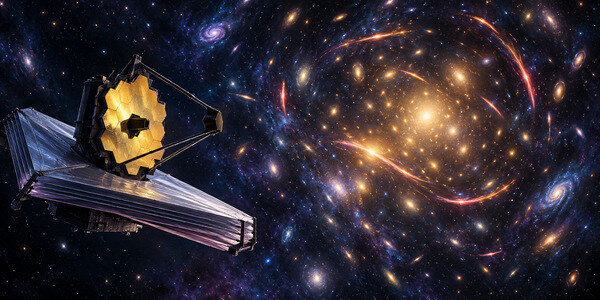 The James Webb Space Telescope and the Most Distant Lensed Galaxies