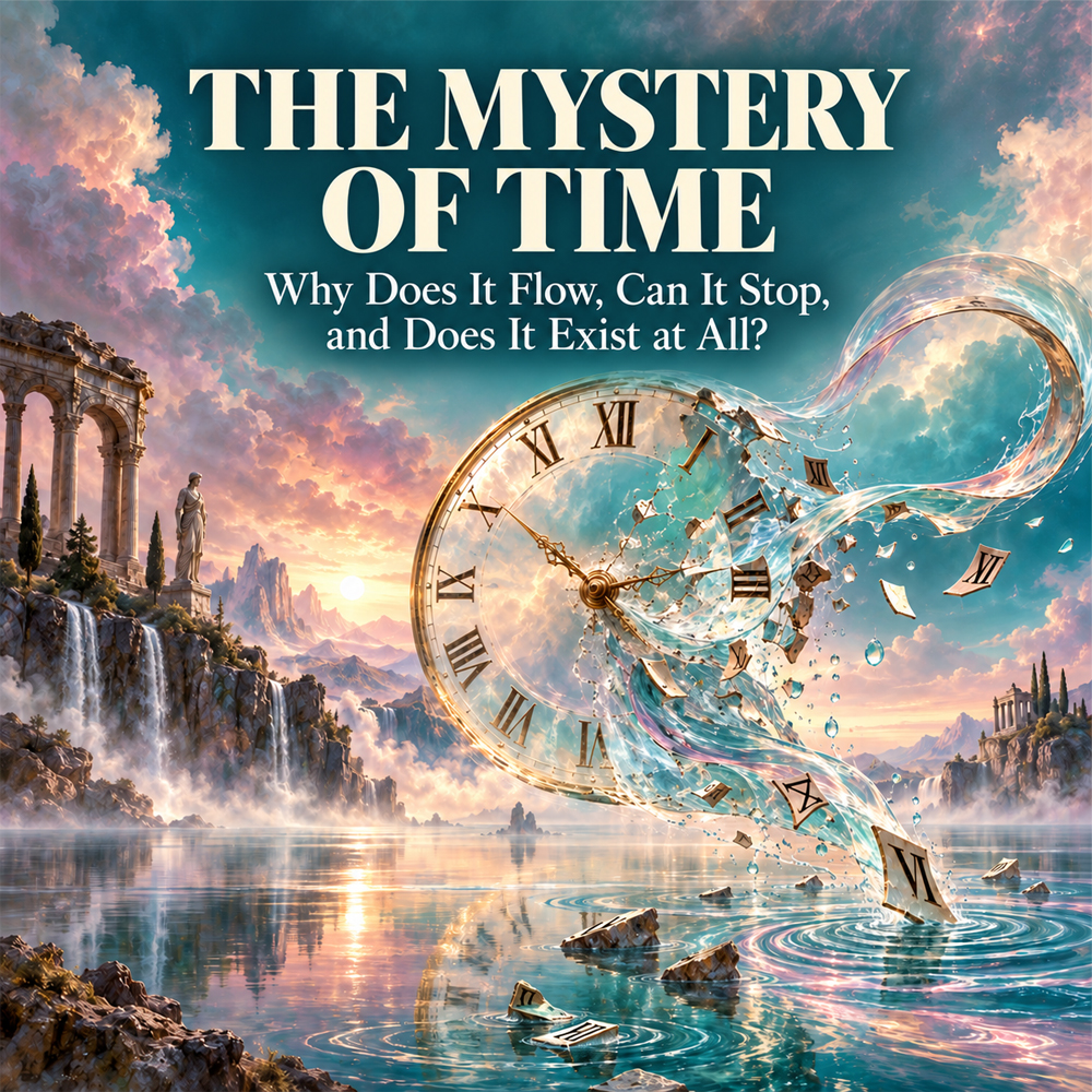 the mystery of time why does it flow can it stop and does it exist at all
